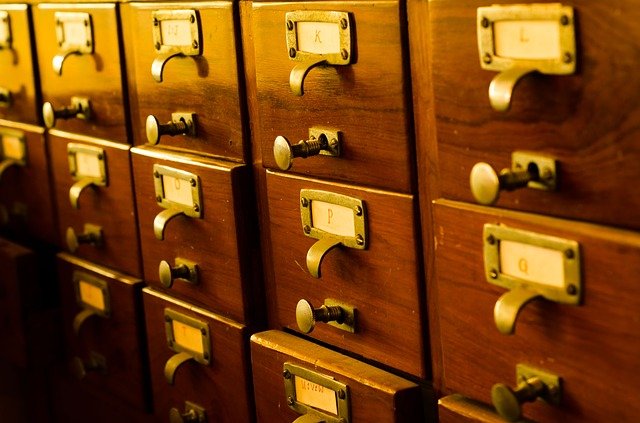 card catalog